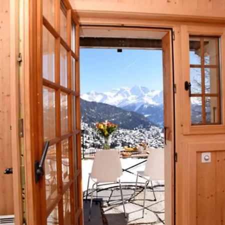 Verbier: Avec Vue Magnifique Chalet *
